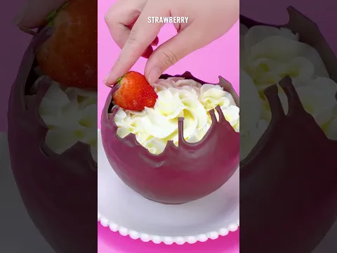 🍫🍓 Chocolate Meets Fresh Berries | The Perfect Sweet Treat 🫐  #cake #dessert #chocolate