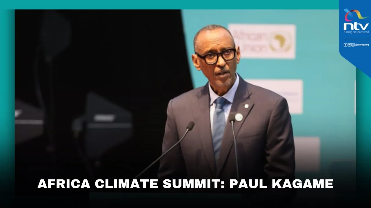 Rwanda President Paul Kagame speech at Africa Climate Summit