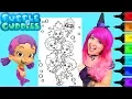Coloring Bubble Guppies All Characters Coloring Page Prismacolor Markers KiMMi THE CLOWN
