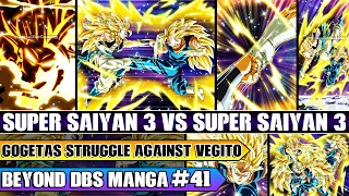Beyond Dragon Ball Super Battle Of Super Saiyan 3! SSJ3 Vegito Vs SSJ3 Gogeta Ensues!