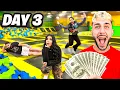 Last to LEAVE TRAMPOLINE PARK Wins 10 000 - Challenge