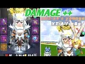 Skyblock Blockman Go Testing Silverfang Armor Valkyrie Sword on Boss
