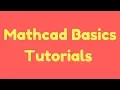 Entering and Evaluating an Equation Mathcad Tutorial