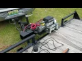 Badland winch from harbor freight installed
