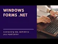 Connecting your Windows Form Application to SQL SERVER ENGLISH