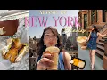 a day alone in New York City what i eat shopping sephora exploring NYC