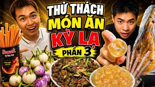 Tổng hợp lần đầu ăn thử những món ăn lỳ lạ - | Đàm Đức Review