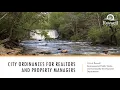 Ordinances for Realtors Virtual Seminar Series Part 1 - GIS
