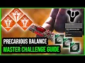 EASY Precarious Balance MASTER Challenge Guide Crota s End Raid Destiny 2