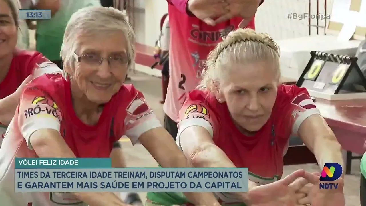 Projeto social promovem a prática de exercícios físicos a idosos de Florianópolis