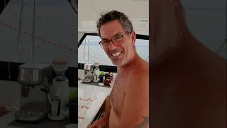 Mornings Onboard our Catamaran #sailing #boatlife