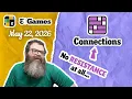 Very smooth NYT Connections May 22 2026