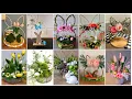 Beautiful 60 Easter Bunny Wall Hanging Wreaths Design With Fresh Floral Arrangements 2025