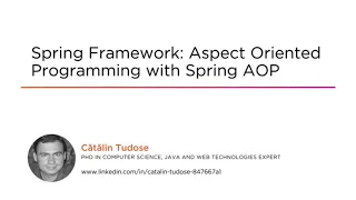 Spring Skills Aspect Oriented Programming with Spring AOP Course