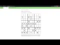 Sudoku Web App Demonstration - CS 2803 Project Demo Spring 2022