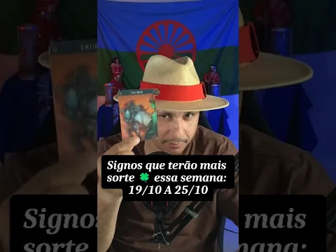 🍀 Signos mais sortudos de 19/10 a 25/10