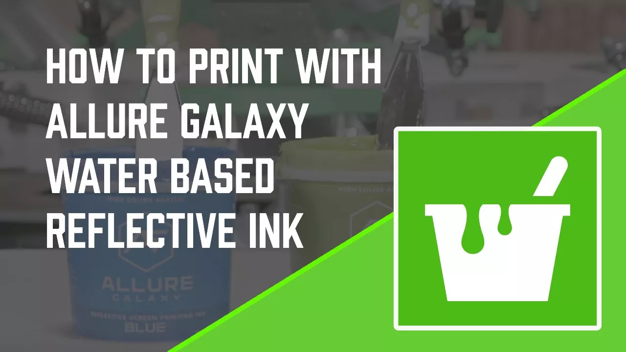 SCREEN PRINTING FROM HOME! | HOW TO SCREEN PRINT REFLECTIVE INK! | ALLUREGLOW INK