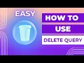 How to DELETE Data from Table in SQL Server SQL DELETE Command Tutorial -