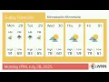 Weather in Minneapolis Minnesota - Monday Jul 28 2025