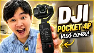 Unbox DJI POCKET 4P Vlog Combo | Cáo Nhỏ #caonho #unboxing #djipocket4p