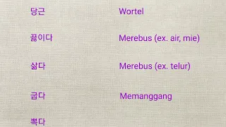 cara menghafal kosakata bahasa korea bab 32 g2g korea selatan 