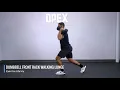 Dumbbell Front Rack Walking Lunge - OPEX Exercise Library