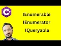 IEnumerable IEnumerator IQueryable in C NET
