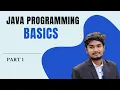 Java Programming basics hello World Program java basic coding in Telugu