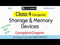 Class 4 Storage and Memory devices