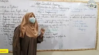 Class 10 Computer Science Chapter 03 Introduction to python Programming PECTA Punjab Board