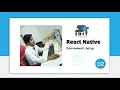 React Native Tutorial - Environment Setup