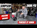 SIMPSON Cleaning ALH3425 Aluminum Series 3600 PSI Gas Pressure Washer