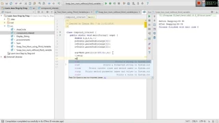 learn Java Step by Step 7 Calculate Compound Interest