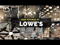 Light Fixtures At Lowe s Browse With Me Home Renovation