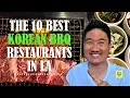10 BEST KOREAN BBQ Restaurants in Los Angeles