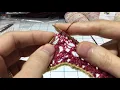 Bunny Ears Decrease - knit side