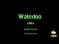 ABBA - Waterloo (Karaoke Version)