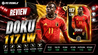 Jérémy Doku 117 LW | Máy chạy cánh tốc độ và rê bóng xuất sắc bậc nhất | FC MOBILE VIỆT NAM