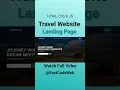 Travel Website Using HTML CSS Step By Step Tutorial Fast Code