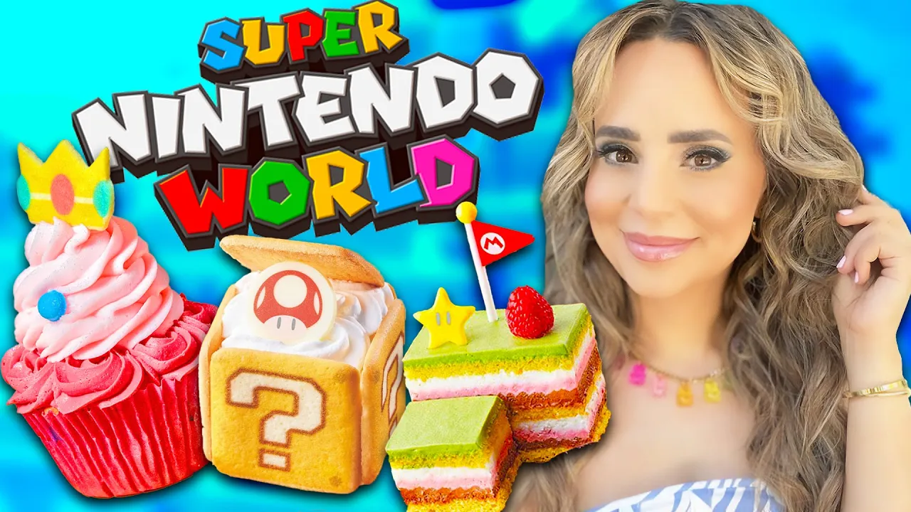 I Ate Everything At Super Nintendo World   Universal Studios