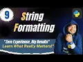 Python String Formatting CodersIndia By Rohit Tyagi