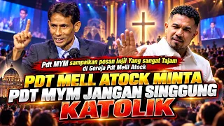 Khotbah Pdt MYM di Gereja Yang dilayani oleh Pdt Mell Atock.. Sangat Tajam menusuk!!