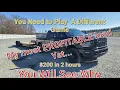 RAM 2500 HEMI Part-Time NON-CDL Hotshot Play a different game See Why this load matters