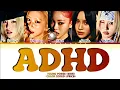 Lagu YOUNG POSSE ADHD Lyrics (Color Coded Lyrics)
