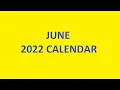June 2022 Calendar With Holidays Festivals Observances June Monthly Calendar Calendarbuzz