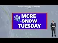 Tuesday Winter Weather - Fargo to Minneapolis Impact