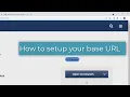 How to setup your base URL - Deeplink Generator Extension