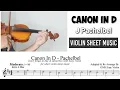 [Free Sheet] Canon In D - Pachelbel [Violin Sheet Music]