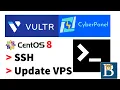SSH - VPS How to Log in and update Server Centos 8