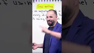 Free Writing تعبير انجليزي 
